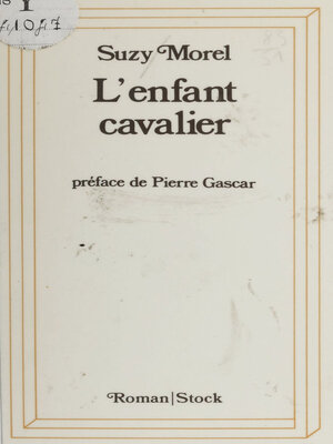 cover image of L'Enfant cavalier